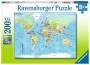 Ravensburger 12890 Puzzle Die Welt 200 Teile XXL