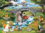 Ravensburger 10947 Puzzle Die Familie der Animal Friends 100 Teile XXL