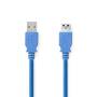 Nedis USB-Kabel| USB 3.2 Gen 1| USB-A Stecker| Buchse| 5 Gbps| Vernickelt| 2 - Cable - Digital