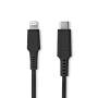 Nedis LIGHTING KABEL APPLE USB-C 1M (CCGW39650BK10     SW)