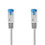 Nedis CAT6a-Netzwerkkabel / S/FTP / RJ45 Stecker / RJ45 Stecker / 0.50 m / Snagless / Rund / LSZH / Grau / Umschlag