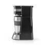 Nedis KACM300FBK - Drip coffee maker - 0.42 L - Ground coffee - 700 W - Black - Silver