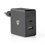 Nedis WCPD45W100BK - Indoor - USB - Black