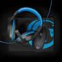 Nedis Gaming Combo Kit / 3 in 1 / Headset, Maus und Mauspad / Blau / Schwarz