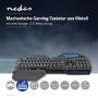 Nedis Mechanische Gaming-Tastatur RGB-Beleuchtung QWERTZ-Layout - QWERTZ