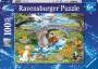 Ravensburger 10947 Puzzle Die Familie der Animal Friends 100 Teile XXL