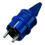 Mennekes 10838 Schutzkontaktstecker Kunststoff 230 V Blau IP44