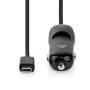 Nedis CCHAC300ABK - Auto - DC - 3 A - 1 m - Black