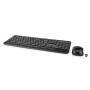 Nedis Maus und Tastatur-Set / Wireless / Maus- und Tastaturverbindung: USB / 800 / 1200 / 1600 dpi / Einstellbar DPI / AZERTY / BE-Layout