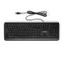 Nedis Kabelgebundenes Keyboard / USB-A / Multimedia / AZERTY / FR-Layout / Numerische Tastatur