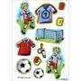 HERMA Sticker Fussballspiel selbstklebend Papier (15082)