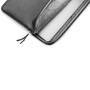 Trunk Leder Sleeve für MacBook Air/MacBook Pro 13", schwarz