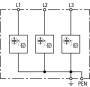 DEHN anwendungsoptimierter Kombiableiter 941300 DSH TNC 255