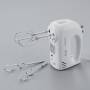 SEVERIN HM3820 - Hand mixer - White - Beat,Mixing - Buttons,Lever - Plastic - Stainless steel