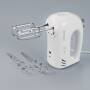 SEVERIN HM3820 - Hand mixer - White - Beat,Mixing - Buttons,Lever - Plastic - Stainless steel