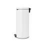 Brabantia Treteimer Newicon 30,0 L weiss Papierkörbe & Mülleimer