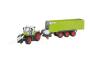 Happy People RC CLAAS AXION 870 + CARGOS 9600 1:16, Traktor und Anhänger, 2,4 GHz, 104 cm, volle Len