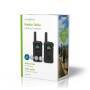 Nedis WALKIE TALKIE    SET   2 HÖRER (WLTK0610BK        SW)