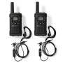 Nedis WALKIE TALKIE    SET   2 HÖRER (WLTK0610BK        SW)