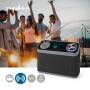 Nedis DAB+ Radio| Tisch Ausführumg| FM| 2.4"| Farbbildschirm|