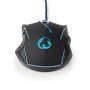 Nedis Gaming Mouse / Verdrahtet / 1200 / 1800 / 2400 / 3600 dpi / Einstellbar DPI / Anzahl Knöpfe: 6 / Programmierbare Tasten / Rechtshändig / 1.50 m / LED