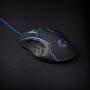 Nedis Gaming Mouse / Verdrahtet / 1200 / 1800 / 2400 / 3600 dpi / Einstellbar DPI / Anzahl Knöpfe: 6 / Programmierbare Tasten / Rechtshändig / 1.50 m / LED