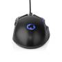 Nedis Gaming Mouse / Verdrahtet / 800 / 1200 / 2400 / 3200 / 4800 / 7200 dpi / Einstellbar DPI / Anzahl Knöpfe: 6 / Rechtshändig / 1.50 m / LED