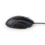 Nedis Gaming Mouse / Verdrahtet / 800 / 1200 / 2400 / 3200 / 4800 / 7200 dpi / Einstellbar DPI / Anzahl Knöpfe: 6 / Rechtshändig / 1.50 m / LED