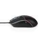 Nedis Gaming Mouse / Verdrahtet / 800 / 1200 / 2400 / 3200 / 4800 / 7200 dpi / Einstellbar DPI / Anzahl Knöpfe: 6 / Rechtshändig / 1.50 m / LED