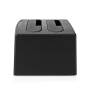 Nedis Festplatten-Dockingstation / USB 3.2 Gen1 / USB Type-A / 2 Festplatten / 2.5 / 3.5 " / USB 3.2 Gen1 / Docking / Desktop