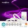 Nedis SmartLife LED-Streifen / Wi-Fi / RGB / Warm bis kühlen weiß / COB / 2.00 m / IP20 / 2700 - 6500 K / 860 lm / Android™ / IOS