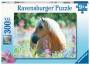 Ravensburger 13294 Puzzle Pferd im Blumenmeer 300 Teile