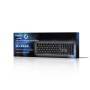 Nedis Wired Gaming Keyboard / USB Type-A / Mechanische Tasten / LED / AZERTY / FR-Layout / Stromversorgung über USB / Netzkabellänge: 1.50 m / Gaming