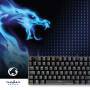 Nedis Wired Gaming Keyboard / USB Type-A / Mechanische Tasten / LED / Deutsch / DE-Layout / Stromversorgung über USB / Netzkabellänge: 1.50 m / Gaming