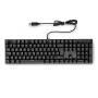 Nedis Wired Gaming Keyboard / USB Type-A / Mechanische Tasten / LED / Deutsch / DE-Layout / Stromversorgung über USB / Netzkabellänge: 1.50 m / Gaming