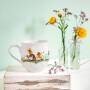 Villeroy & Boch Spring Fantasy Becher mit Henkel, Blumenwiese