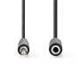 Nedis AUDIO-KABEL 3,5MM/3,5MM (CAGL22050BK50     5M)