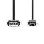 Nedis USB-KABEL USB 2.0/A/ MICRO-B (CCGL60501BK10)