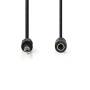 Nedis Stereo-Audiokabel / 6.35 mm Stecker / 6.35 mm Buchse / Vernickelt / 5.00 m / Rund / Label