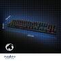 Nedis Wired Gaming Keyboard / USB Type-A / Mechanische Tasten / LED / Deutsch / DE-Layout / Stromversorgung über USB / Netzkabellänge: 1.50 m / Gaming