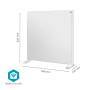 Nedis INFRAROTHEIZPANEL         350W (HTIP350WTW        WS)