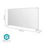 Nedis INFRAROTHEIZPANEL         700W (HTIP700WTW        WS)