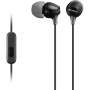 Sony MDR-EX15AP - Headset - In-ear - Calls & Music - Black - Binaural - 1.2 m