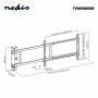 Nedis Motorised TV Wall Mount / 32 - 75 " / Maximum supported screen weight: 50 kg / Rotatable / Minimum wall distance: 56 mm / Remote controlled / ABS / Steel / Black