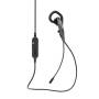 Nedis PC-Headset / Im Ohr / Mono / USB Type-A / USB Type-C™ / Klappbarer Mikrofon / Grau / Schwarz