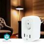 Nedis WIFI IP21 TYPE F 1XUSBC 2XUSB (SML SMART STECKER)