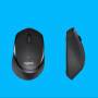 Logitech B330 SILENT PLUS - Right-hand - Optical - RF Wireless - 1000 DPI - Black