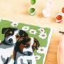 Ravensburger CreArt 29681 - Süße Welpen - Malen nach Zahlen Hund für Kinder ab 7 Jahre