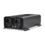 Nedis Power Inverter reine Sinus-Wellen / Eingangsspannung: 12 V DC / Geräteausgangsanschluss: Type F (CEE 7/3) / USB-A / USB-C™ / 230 V AC 50 Hz / 1000 W / Spitzenleistung: 2000 W / Schraubklemme / Reine Sinuswelle / Düse / Schwarz