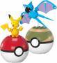 Mattel MEGA Pokémon POKÉ BALL COLL. (COLL. OF 3) - PIKACHU AND ZUBAT (OS)